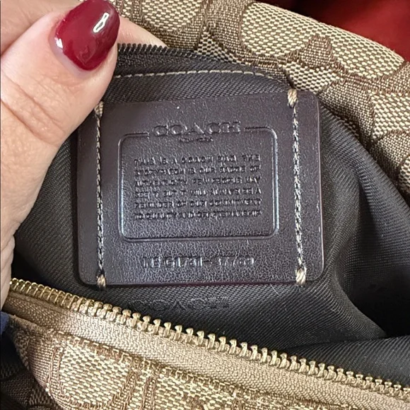 Coach Brown and Tan Hobo Bag - Picture 9 of 9